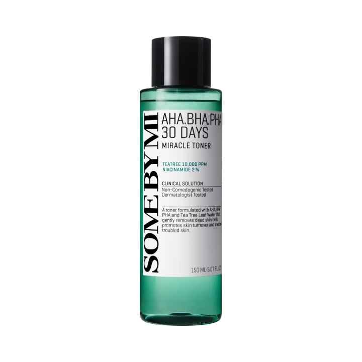 Some By Mi AHA-BHA-PHA 30 Dagen Wonder Toner 150 ml in de groep BEAUTY & HEALTH / Huidsverzorging / Gezicht / Gezichtswater en Facemist bij TP E-commerce Nordic AB (D02420)