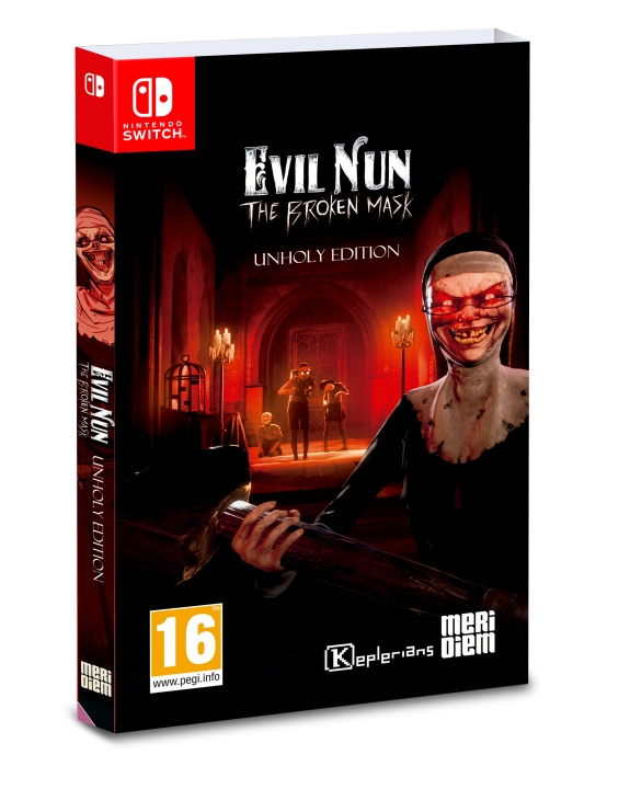 Evil Nun: The Broken Mask (Unholy Edition) (Switch) in de groep HOME ELECTRONICS / Spelconsoles en accessoires / Nintendo Switch / Games bij TP E-commerce Nordic AB (D02427)