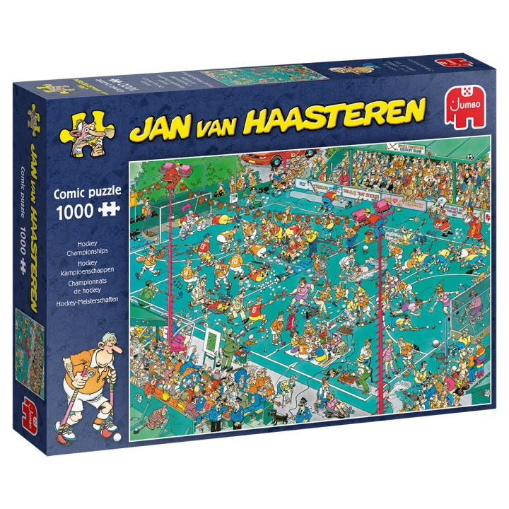 Jan van Haasteren Hockey Kampioenschappen (1000 stuks) in de groep SPORT, VRIJE TIJD & HOBBY / Hobby / Puzzel bij TP E-commerce Nordic AB (D02430)