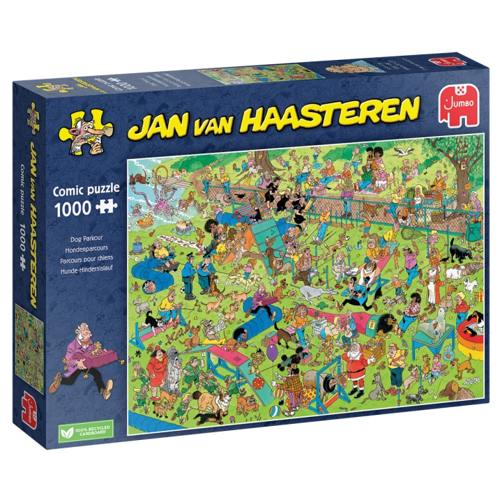 Jan van Haasteren Hond Parcour (1000 stukjes) in de groep SPORT, VRIJE TIJD & HOBBY / Hobby / Puzzel bij TP E-commerce Nordic AB (D02431)