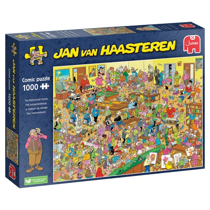 Jan van Haasteren Het rusthuis (1000 stukjes) in de groep SPORT, VRIJE TIJD & HOBBY / Hobby / Puzzel bij TP E-commerce Nordic AB (D02436)