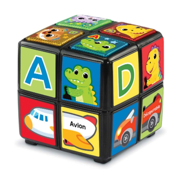 VTech Twist & Teach Animal Cube - (950-558432) in de groep SPEELGOED, KINDER- & BABYPRODUCTEN / Babyspeelgoed / Activiteitenspeelgoed bij TP E-commerce Nordic AB (D02470)