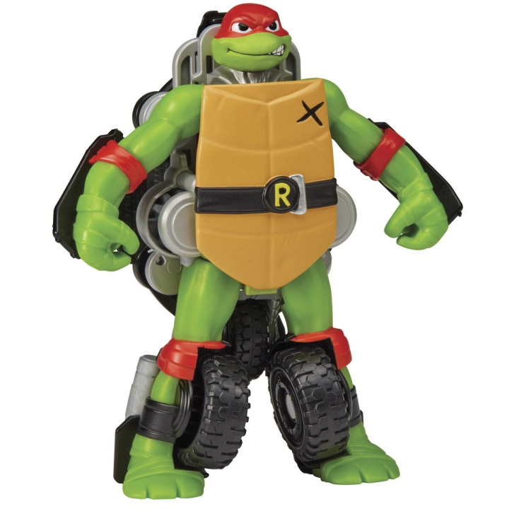 Teenage Mutant Ninja Turtles Turtles - Mutant Mayhem Transformer Turtle - Raphael in de groep SPEELGOED, KINDER- & BABYPRODUCTEN / Speelgoed / Figuren, Miniaturen & accessoires bij TP E-commerce Nordic AB (D02472)