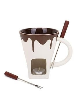 ThumbsUp Chocolade Fondue Mok (2 Vorken, 1 Kaars) in de groep HUISHOUDEN & TUIN / Huishoudelijke apparaten / Fondue bij TP E-commerce Nordic AB (D02477)