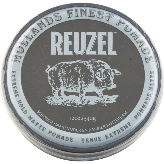 Reuzel Extreme Hold Matte Pomade 340 ml in de groep BEAUTY & HEALTH / Haar & Styling / Hair styling / Haarwax bij TP E-commerce Nordic AB (D02483)