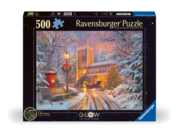 Ravensburger Puzzel Magische Kerst Starline, 500 stukjes (12000481) in de groep SPORT, VRIJE TIJD & HOBBY / Hobby / Puzzel bij TP E-commerce Nordic AB (D02502)