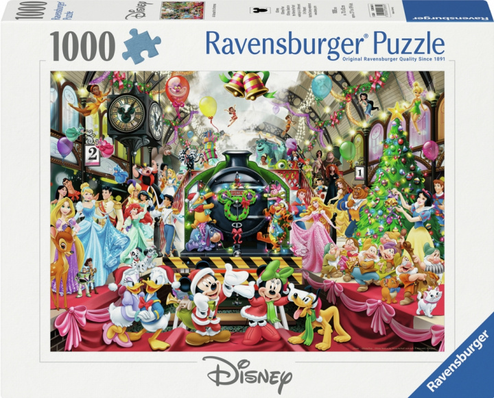 Ravensburger Puzzel Alles aan boord voor kerst, 1000 stukjes (12001237) in de groep SPORT, VRIJE TIJD & HOBBY / Hobby / Puzzel bij TP E-commerce Nordic AB (D02510)