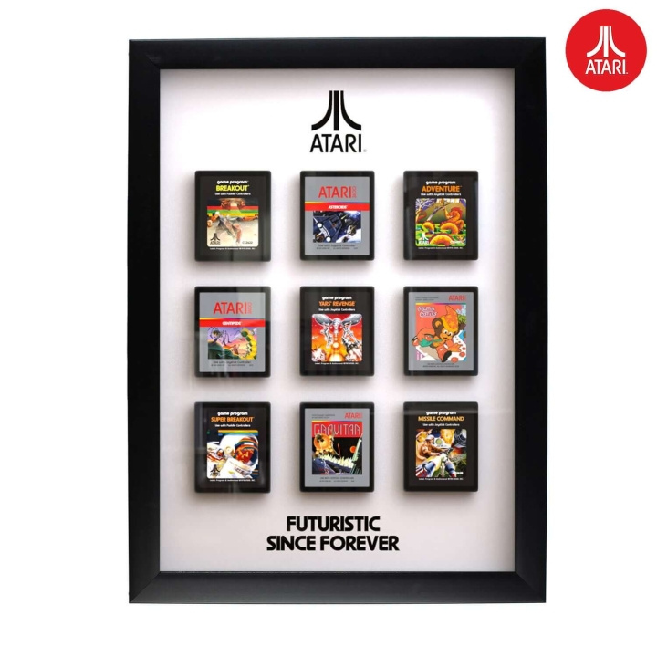 ThumbsUp Officiële Atari 3D Muurkunst - Cartridge Collectie in de groep SPORT, VRIJE TIJD & HOBBY / Leuke dingen / Leuke dingen bij TP E-commerce Nordic AB (D02518)