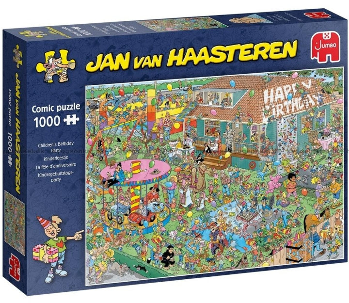 Jan van Haasteren Verjaardagsfeestje voor kinderen (1000 stukjes) (JUM0035) in de groep SPORT, VRIJE TIJD & HOBBY / Hobby / Puzzel bij TP E-commerce Nordic AB (D02535)