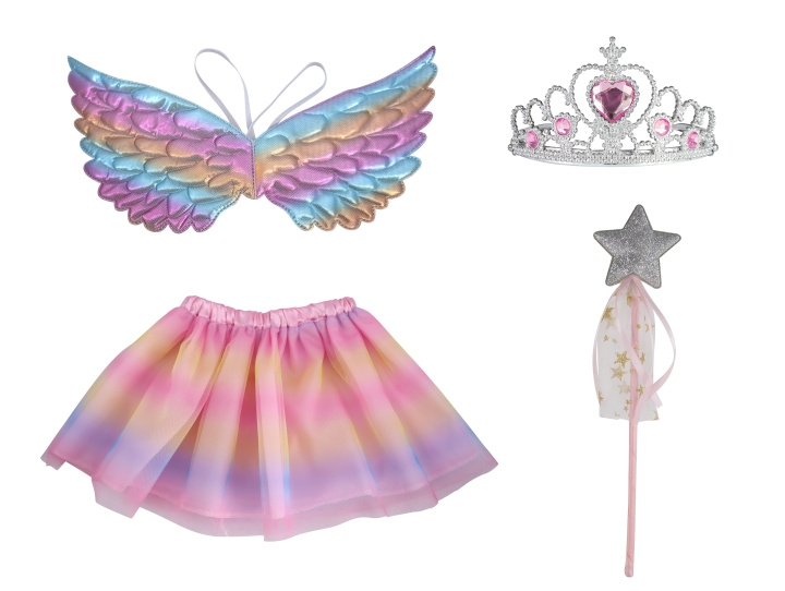 Real UniQ Magic Party Carnival Set - Rainbow (30459) in de groep SPEELGOED, KINDER- & BABYPRODUCTEN / Speelgoed / Gemaskered kostuums bij TP E-commerce Nordic AB (D02565)