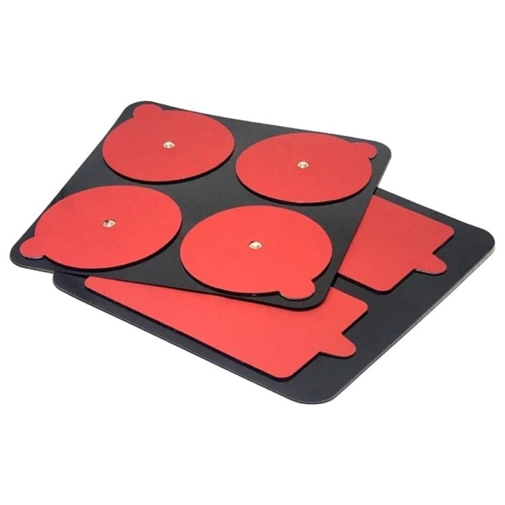 Therabody Powerdot Magnetic Pad Rood 2.0 in de groep BEAUTY & HEALTH / Massage & Wellness / Massage bij TP E-commerce Nordic AB (D02568)