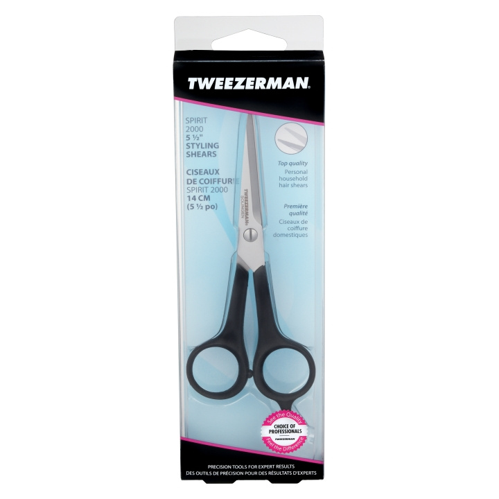 Tweezerman Spirit 2000 Schaar in de groep BEAUTY & HEALTH / Haar & Styling / Scheren & Trimmen / Baardtrimmer & Accessoires bij TP E-commerce Nordic AB (D02592)