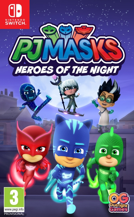 PJ Masks: Heroes of the Night (Switch) in de groep HOME ELECTRONICS / Spelconsoles en accessoires / Nintendo Switch / Games bij TP E-commerce Nordic AB (D02603)