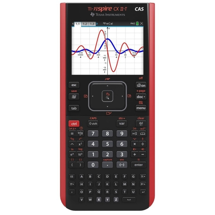 Texas Instruments Texas - TI-Nspire CX II-T CAS rekenmachine in de groep HUISHOUDEN & TUIN / Kantoormateriaal / Overige bij TP E-commerce Nordic AB (D02614)