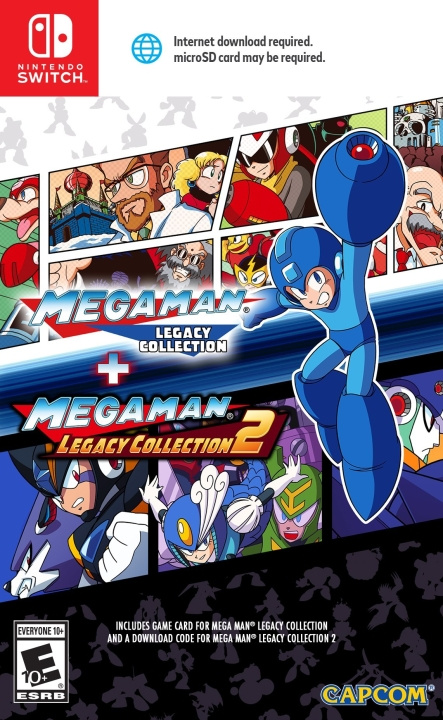 Mega Man Legacy Collection 1 + 2 (Import) (Switch) in de groep HOME ELECTRONICS / Spelconsoles en accessoires / Nintendo Switch / Games bij TP E-commerce Nordic AB (D02625)