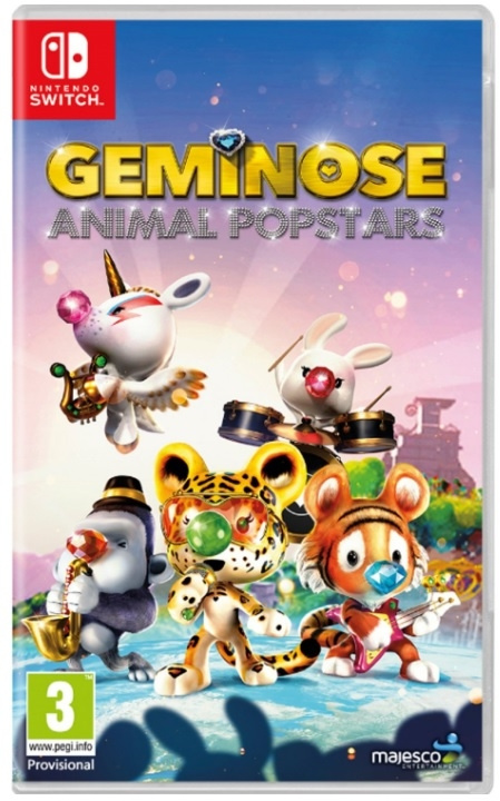 Geminose: Animal Popstars (Switch) in de groep HOME ELECTRONICS / Spelconsoles en accessoires / Nintendo Switch / Games bij TP E-commerce Nordic AB (D02651)