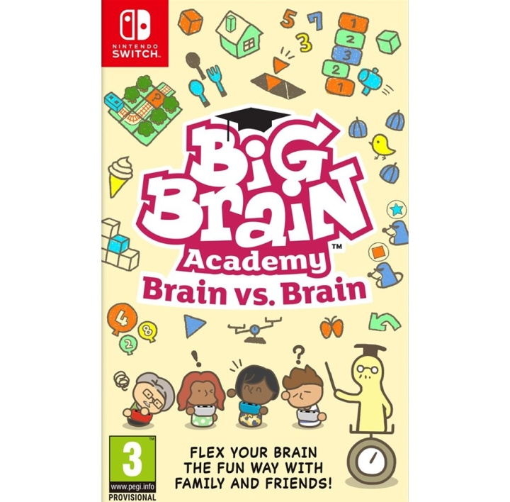 Big Brain Academy: Brain Vs. Brain (Switch) in de groep HOME ELECTRONICS / Spelconsoles en accessoires / Nintendo Switch / Games bij TP E-commerce Nordic AB (D02664)