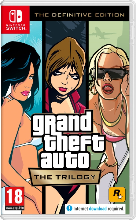 Grand Theft Auto The Trilogy – The Definitive Edition (Switch) in de groep HOME ELECTRONICS / Spelconsoles en accessoires / Nintendo Switch / Games bij TP E-commerce Nordic AB (D02666)