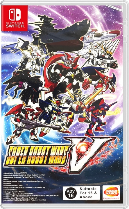 Super Robot Wars V (Import) (Switch) in de groep HOME ELECTRONICS / Spelconsoles en accessoires / Nintendo Switch / Games bij TP E-commerce Nordic AB (D02675)