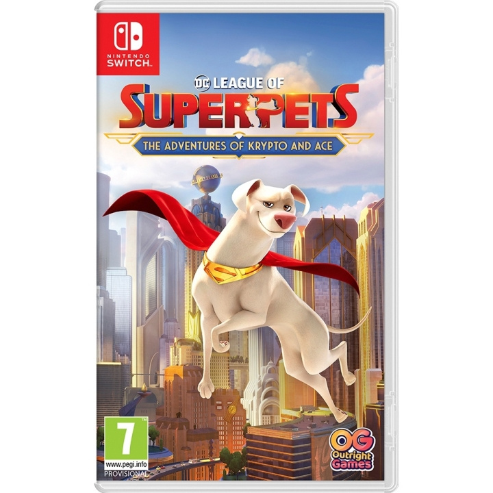 DC League of Super-Pets: The Adventures of Krypto and Ace (Switch) in de groep HOME ELECTRONICS / Spelconsoles en accessoires / Nintendo Switch / Games bij TP E-commerce Nordic AB (D02676)