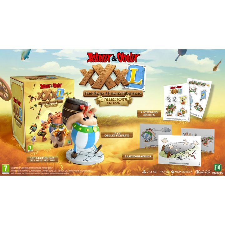 Asterix & Obelix XXXL - The Ram From Hibernia (Collectors Edition) (Switch) in de groep HOME ELECTRONICS / Spelconsoles en accessoires / Nintendo Switch / Games bij TP E-commerce Nordic AB (D02703)