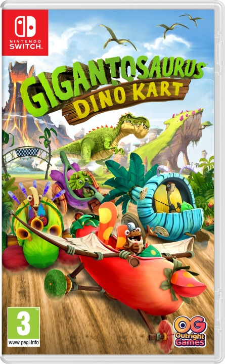 Gigantosaurus: Dino Kart (Switch) in de groep HOME ELECTRONICS / Spelconsoles en accessoires / Nintendo Switch / Games bij TP E-commerce Nordic AB (D02714)