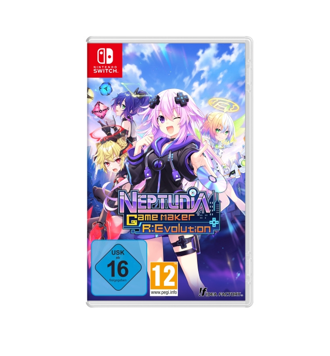 Neptunia Game Maker R:Evolution (Day One Edition) (Switch) in de groep HOME ELECTRONICS / Spelconsoles en accessoires / Nintendo Switch / Games bij TP E-commerce Nordic AB (D02790)