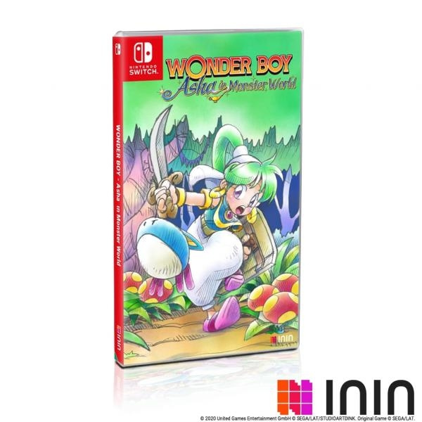 Wonder Boy: Asha in Monsterland Limited Edition - (Strictly Limited Games) (Switch) in de groep HOME ELECTRONICS / Spelconsoles en accessoires / Nintendo Switch / Games bij TP E-commerce Nordic AB (D02800)