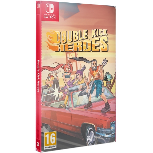 Double Kick Heroes (Steelbook Edition) (Switch) in de groep HOME ELECTRONICS / Spelconsoles en accessoires / Nintendo Switch / Games bij TP E-commerce Nordic AB (D02878)