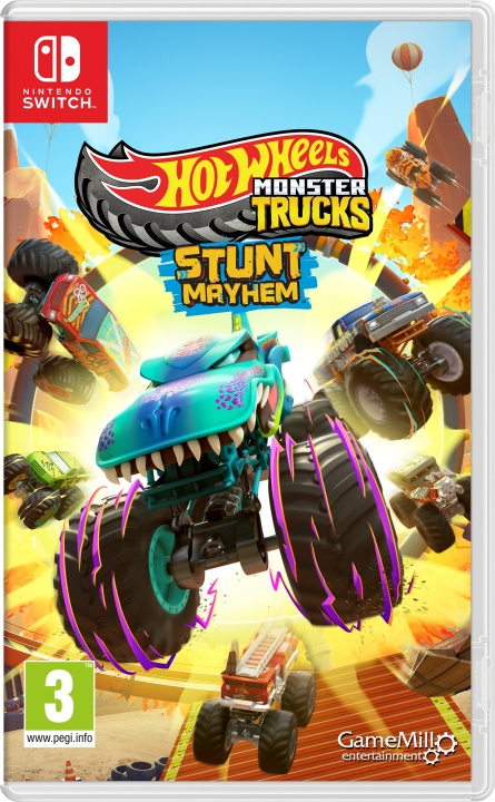 Hot Wheels Monster Trucks: Stunt Mayhem (Switch) in de groep HOME ELECTRONICS / Spelconsoles en accessoires / Nintendo Switch / Games bij TP E-commerce Nordic AB (D02929)