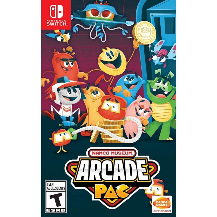 Namco Museum Arcade Pac (Import) (Switch) in de groep HOME ELECTRONICS / Spelconsoles en accessoires / Nintendo Switch / Games bij TP E-commerce Nordic AB (D02946)