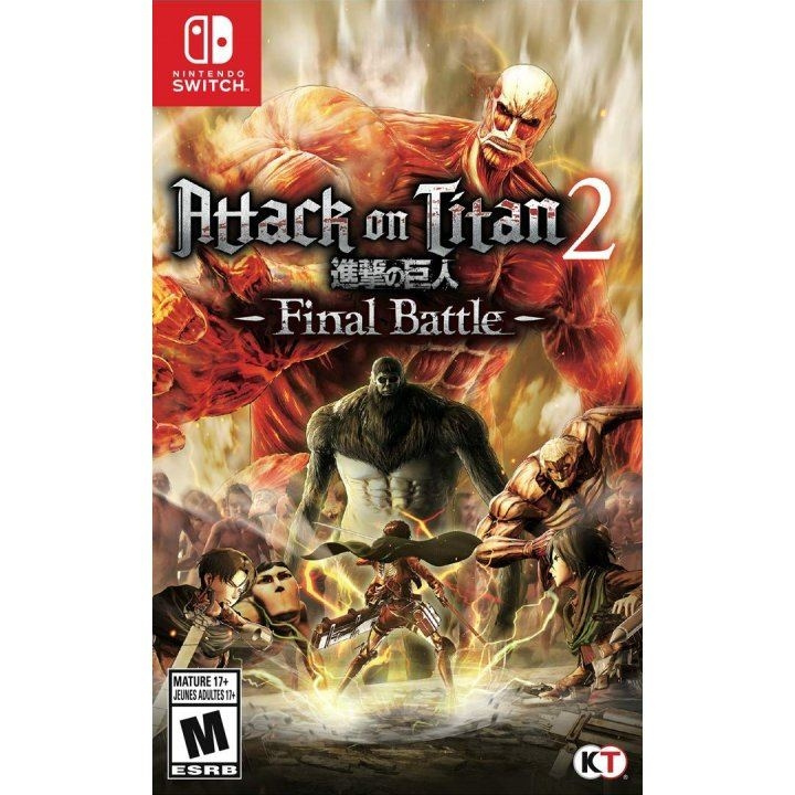 Attack on Titan 2: Final Battle (Import) (Switch) in de groep HOME ELECTRONICS / Spelconsoles en accessoires / Nintendo Switch / Games bij TP E-commerce Nordic AB (D02981)