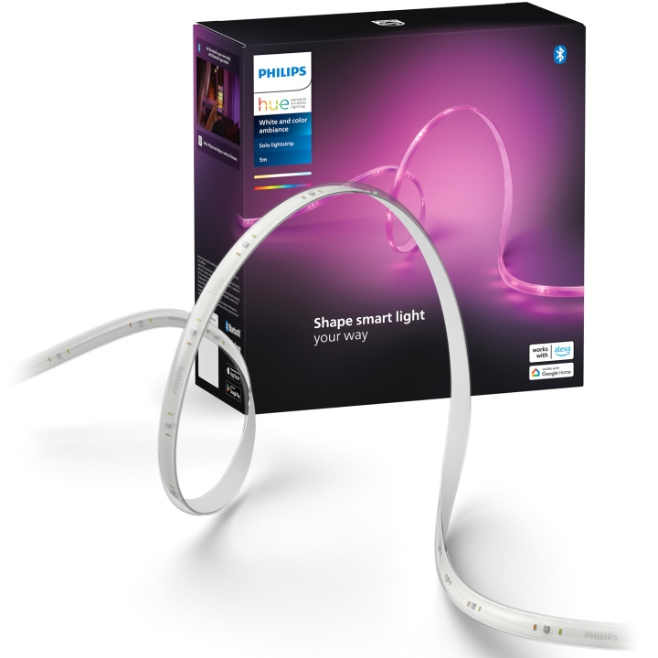 Philips Hue Solo lightstrip 5m in de groep HUISHOUDEN & TUIN / Smart home / Slimme verlichting bij TP E-commerce Nordic AB (D03045)