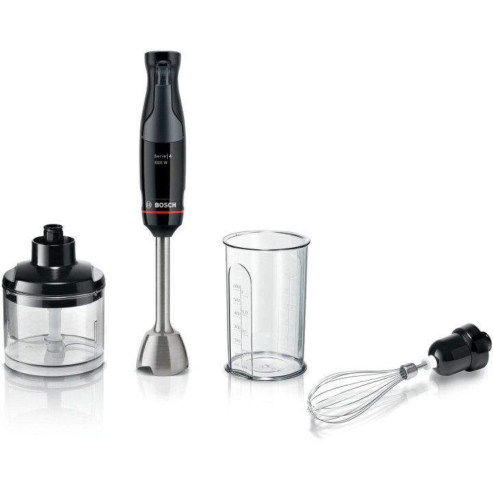 Bosch Stavmixer paket MSM4B621 inkl hacker och ballongvisp 1000W in de groep HUISHOUDEN & TUIN / Huishoudelijke apparaten / Keukentools & -apparatuur / Staafmixers bij TP E-commerce Nordic AB (D03052)