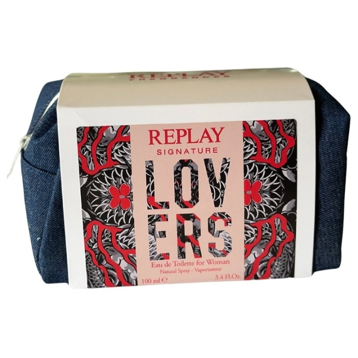 Replay Giftset Replay Signature Lovers Woman Edt 100ml + Pochette in de groep BEAUTY & HEALTH / Cadeausets / Cadeausets voor haar bij TP E-commerce Nordic AB (D03067)