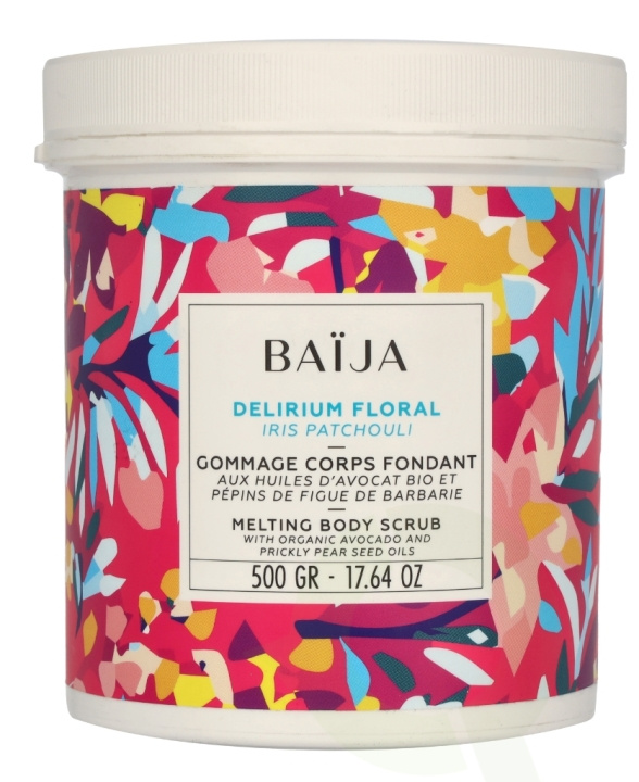 Baija Paris Baija Delirium Floral Scrub 500 g in de groep BEAUTY & HEALTH / Huidsverzorging / Gezicht / Scrub / Peeling bij TP E-commerce Nordic AB (D03158)