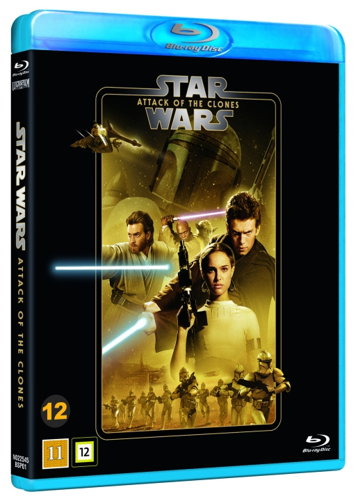 Star Wars : Episode 2 - ATTACK OF THE CLONES in de groep HOME ELECTRONICS / Audio & Beeld / TV & Accessoires / Films / Blu-ray bij TP E-commerce Nordic AB (D03244)