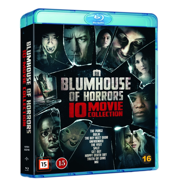 Blumhouse Of Horrors – 10 Movie Coll- Blu ray in de groep HOME ELECTRONICS / Audio & Beeld / TV & Accessoires / Films / Blu-ray bij TP E-commerce Nordic AB (D03270)