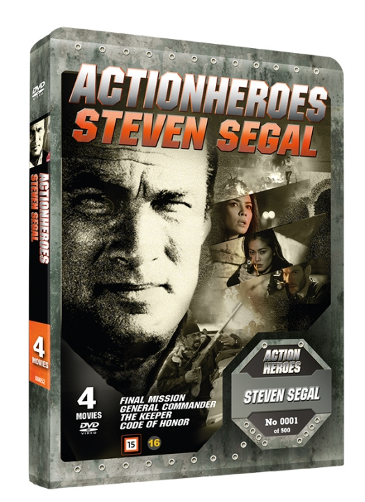 STEVEN SEAGAL - ACTION HEROES in de groep HOME ELECTRONICS / Audio & Beeld / TV & Accessoires / Films / DVD bij TP E-commerce Nordic AB (D03280)