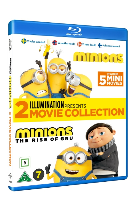 MINIONS 1&2 in de groep HOME ELECTRONICS / Audio & Beeld / TV & Accessoires / Films / Blu-ray bij TP E-commerce Nordic AB (D03314)