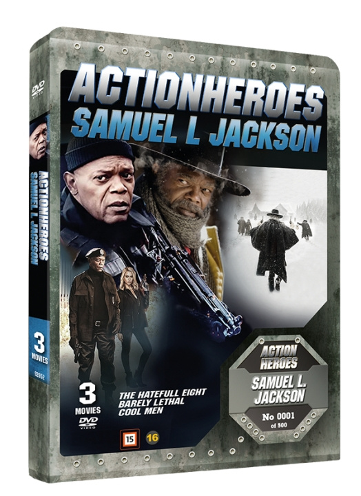 SAMUEL L. JACKSON - ACTION HEROES in de groep HOME ELECTRONICS / Audio & Beeld / TV & Accessoires / Films / DVD bij TP E-commerce Nordic AB (D03376)