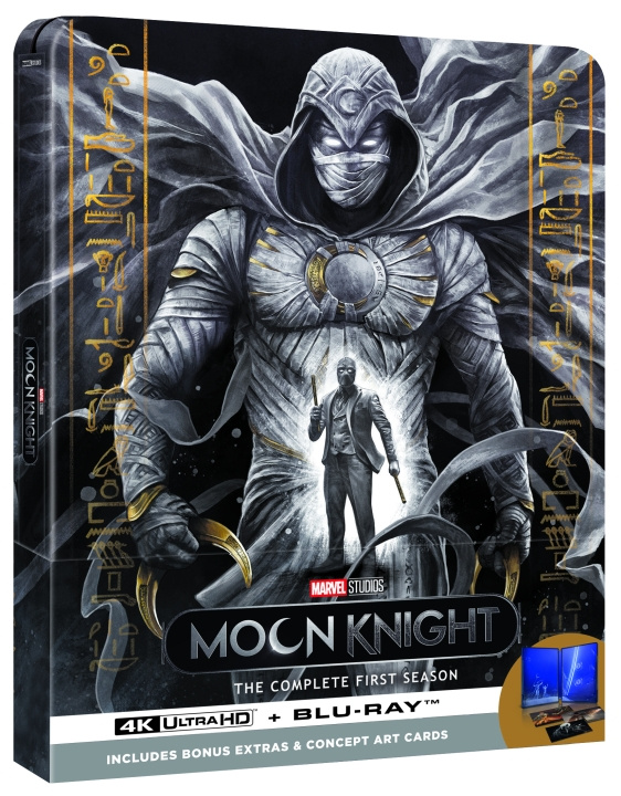 MOON KNIGHT SEASON 1 - STEELBOOK in de groep HOME ELECTRONICS / Audio & Beeld / TV & Accessoires / Films / Blu-ray bij TP E-commerce Nordic AB (D03390)