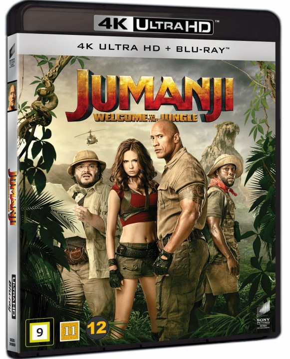 Jumanji: Welcome to the Jungle (4K Blu-Ray) in de groep HOME ELECTRONICS / Audio & Beeld / TV & Accessoires / Films / Blu-ray bij TP E-commerce Nordic AB (D03430)