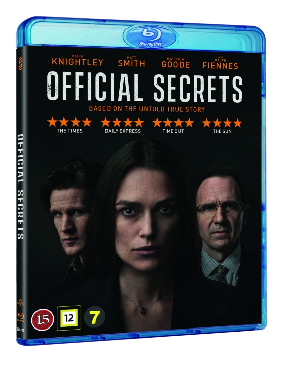 Official Secrets - Blu Ray in de groep HOME ELECTRONICS / Audio & Beeld / TV & Accessoires / Films / Blu-ray bij TP E-commerce Nordic AB (D03439)