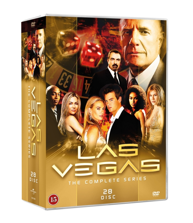 Las Vegas complete DVD collection S1-S5 in de groep HOME ELECTRONICS / Audio & Beeld / TV & Accessoires / Films / DVD bij TP E-commerce Nordic AB (D03511)