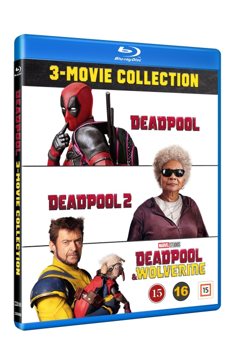 DEADPOOL 3-MOVIE COLLECTION in de groep HOME ELECTRONICS / Audio & Beeld / TV & Accessoires / Films / Blu-ray bij TP E-commerce Nordic AB (D03518)