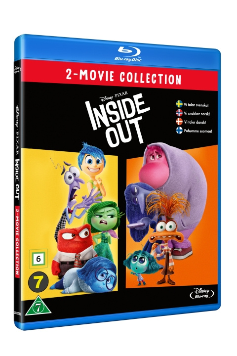 INSIDE OUT 1+2 BOX in de groep HOME ELECTRONICS / Audio & Beeld / TV & Accessoires / Films / Blu-ray bij TP E-commerce Nordic AB (D03525)