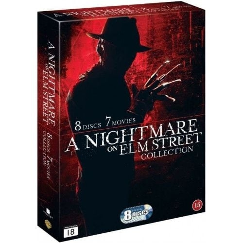 Nightmare on Elm Street Collection, A (8-disc) - DVD in de groep HOME ELECTRONICS / Audio & Beeld / TV & Accessoires / Films / DVD bij TP E-commerce Nordic AB (D03557)