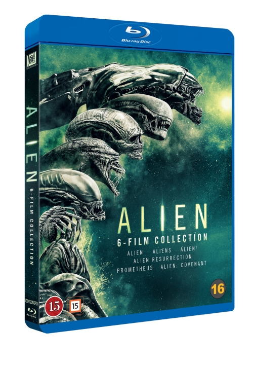 Alien 6-Movie Collection in de groep HOME ELECTRONICS / Audio & Beeld / TV & Accessoires / Films / Blu-ray bij TP E-commerce Nordic AB (D03571)