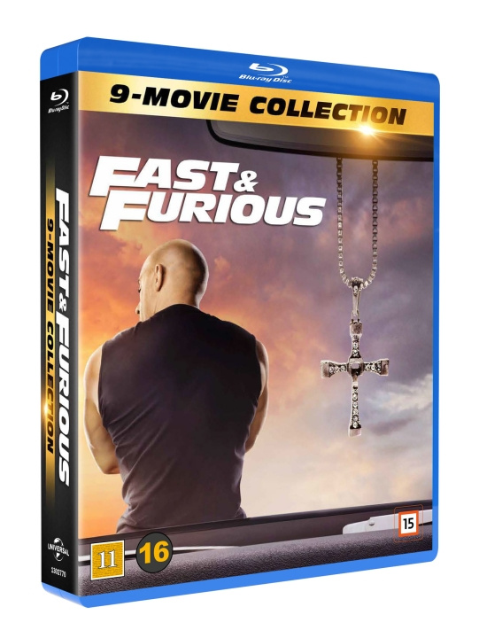 Fast and the furious complete 1-9 in de groep HOME ELECTRONICS / Audio & Beeld / TV & Accessoires / Films / Blu-ray bij TP E-commerce Nordic AB (D03591)